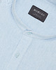 koszule męskie Koszula męska lniana ze stójką lentini 00388 błękit classic fit 2