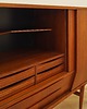 komody Highboard tekowy, duński design, lata 60, produkcja: Dania 8
