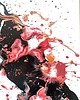 obrazy Flower Flow V 55x55 cm  Akryl na płótnie Obraz do salonu 6