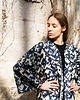 płaszcze damskie Kimono Pixel Grid 6