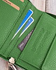 portfele damskie Portfel damski skórzany na suwak zielony RFID Paolo Peruzzi T-139-GB 6