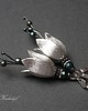 kolczyki swarovski Kolczyki Swarovski Leśne dzwonki- blue metalic- 4