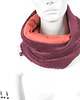 szale damskie ::: BURGuND ORANGE ::: 1