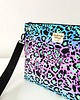torby na ramię Torebka R U T H Neon Leopard Print- welurowa torebka midi 1