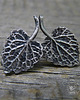 kolczyki wire wrapping "Listeczkowo" vol.I 1