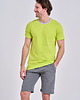 t-shirty męskie Koszulka męska limonka fluo - t-shirt odCZAPY 1