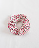 gumki do włosów Scrunchie/frotka RÓŻOWE KWIATUSZKI 1
