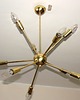 lampy wiszące Żyrandol Mid century, lata 70 5