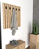 wieszaki Wieszak ścienny drewniany z lameli 3