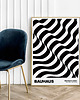 plakaty Plakat Geometria Bauhaus Black and white 1