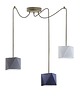 lampy do pokoju dziecka Dziecięca 3-punktowa lampa wisząca do pokoju dziecka KANO KIDS D3 3
