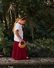 spódniczki dla dziewczynki HOLLYHOCK Maxi Lniana Spódnica 1