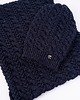 szale damskie Ciepły i stylowy komplet czapka + szalik, jeans 1