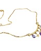 złote naszyjniki Alloys Collection /Arch - violet/- naszyjnik 2