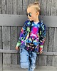 bluzy dla chłopców Bluza Zamek Chłopiec DR.CROW Lew Tiger 1
