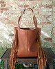 torby na ramię Boho bag skórzana torba z frędzlami 2