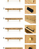 komody i szafki Lowboard 3 szuflady L01 3