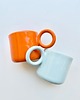 kubki Zestaw 2 kubków Orange i Baby blue/300ml/ z serii Good Vibes CLLCTV 1
