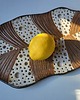 patery i talerze Ceramiczna patera liść 2