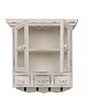 szafki Szafka Wisząca Witryna Wisząca z Szufladami Antique White 2