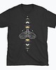 t-shirty męskie Koszulka - Święta geometria - Ćma z gwiezdnym ornamentem 1