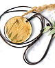wisiory HERBARIUM UNIKATOWY duży wisior z roślinkami w żywicy 2