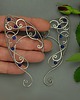 nausznice Nausznica zausznica uszy elfa lapis lazuli wire wrapping 1