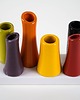wazony Zestaw małych wazonów typu soliflor, duński design, lata 70, produkcja: Dania 7