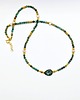 złote naszyjniki Naszyjnik turkusy z perełkami, pozłacany 3