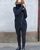 bluza bez kaptura damska Bluza damska asymetryczna , wysoka stójka 3