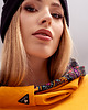 bluza bez kaptura damska BLUZA ASYMETRYCZNA ,,RAVEL'' musztardowa 1