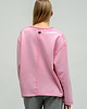 bluza bez kaptura damska BLUZA CROP ,,CINDI '' różowa 3