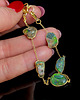 bransoletki złote Surowe opale 3