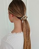 gumki do włosów Gumka jedwabna, scrunchie, vinateg bloom MINI 3