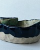miski i misy Ceramiczna podwójna miseczka przekąski 1