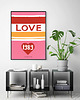 plakaty Yves Saint Laurent "Love Poster 1989" 2