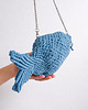 plecaki Makramowa torba ryba handmade 2