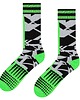 skarpetki damskie Kolorowe skarpetki UV świecące w ultrafiolecie, unisex, bawełniane, design 3