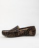półbuty damskie Skórzane mokasyny Zapato model 001 czarny etniczny 2