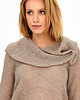 swetry damskie  Sweter z luźnym golfem 2