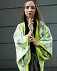 ubrania różne Limonkowe kimono 3