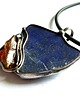 wisiory Bursztyn i lapis lazuli - wisiorek 2