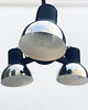 lampy wiszące Żyrandol industrialny 27.Z Polamp Pułtusk, Polska lata 70. 4