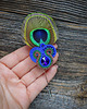 broszki Peacock Eye- broszka soutache 5