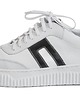 sneakersy damskie Sneakersyi skórzane  (7187) 2