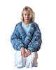 kardigany damskie 100% MERINO KOLOROWY KARDIGAN OVERSIZE 4