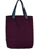 torby na ramię Torba Mr.m velvet burgundowa/uszy skóra naturalna 1