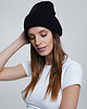 czapki damskie Czapka Premium Cotton Beanie Black 4