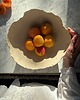 talerze, miski Ceramiczna Rustykalna Misa Skorupka Handmade XXL na Sałaty Beżowa 1