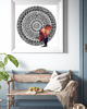 grafiki i ilustracje Mandala Uttanasana 1 1